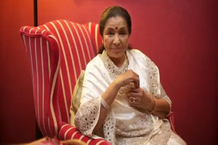 Asha Bhosle’s son Anand Bhosle quashes rumours about mom's death after woman shares singer's garlanded pic