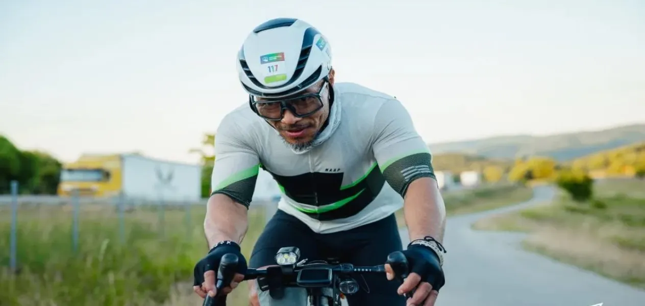 India's cycling warrior: John Gwitty won the World Championship race without any support