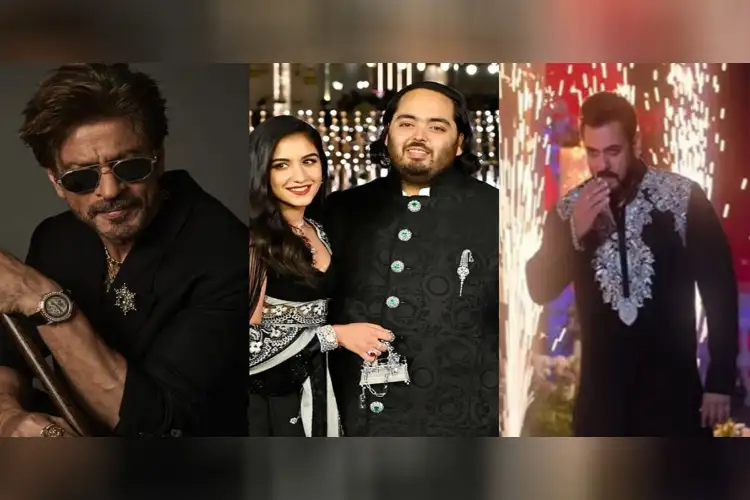 SRK, Salman Khan wish Anant Ambani-Radhika Merchant on first wedding anniversary