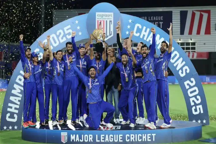 MI New York beat Washington Freedom to win the MLC Trophy