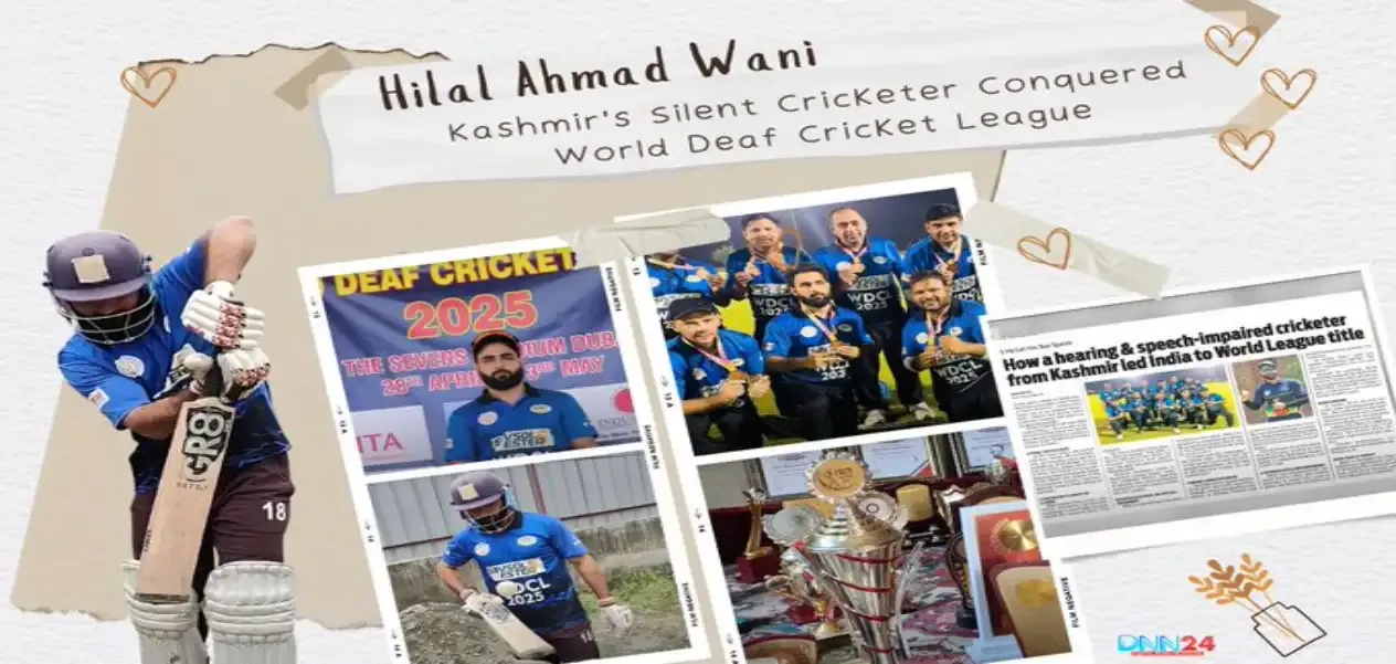 It's not a disability, it's a strength: World Deaf Cricket League star Hilal Wani