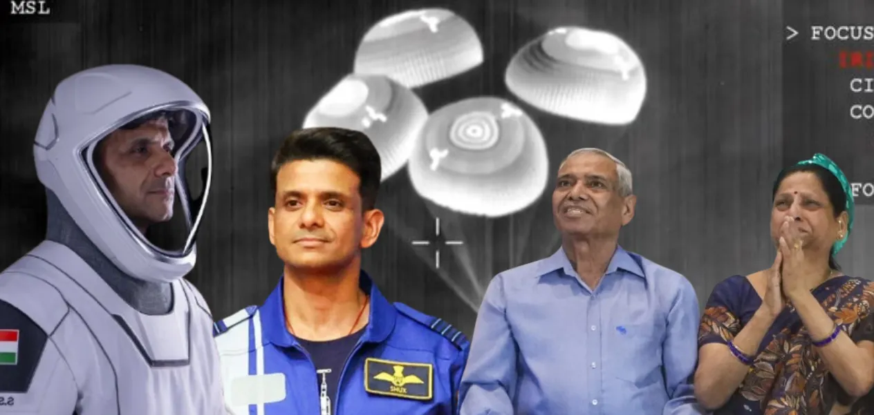 Welcomebackshubhanshu : लो आ गए शुभांशु मिश्रा, माता-पिता की आंखों में आंसू

