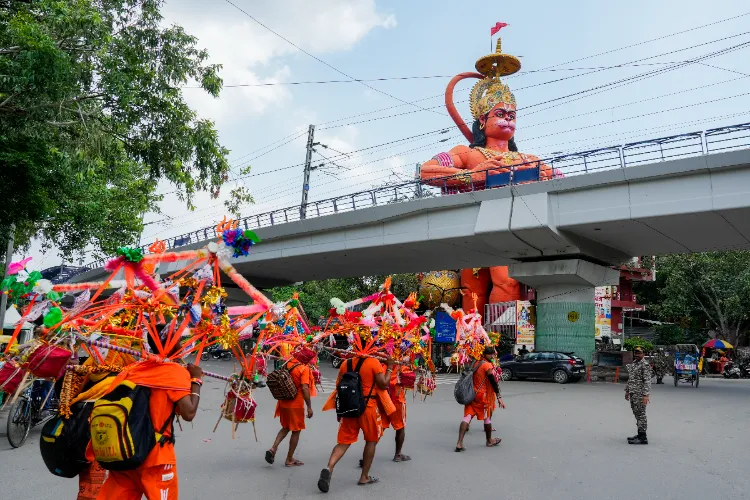 Kavad Yatra: Police will deploy more than 5000 personnel for security, drones will also be used
