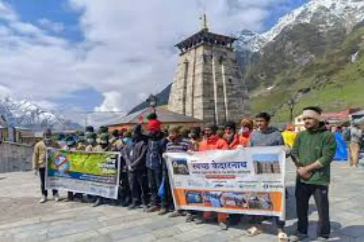 Jammu and Kashmir: Yatri Niwas of Ramban decorated with tricolour lights