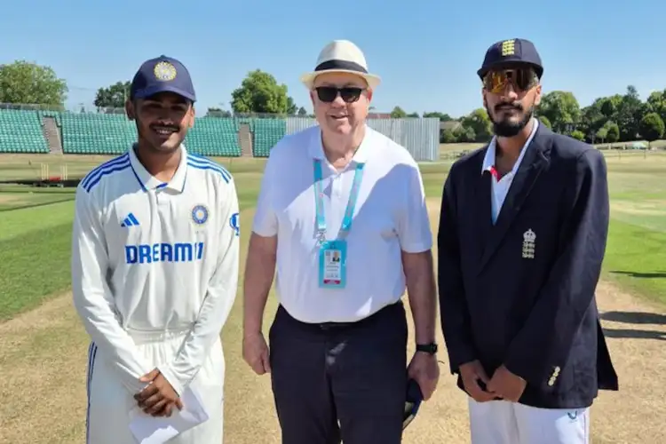 India U19 held to draw by England U19 in first Youth Test