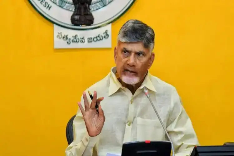 New Delhi: AP CM Chandrababu Naidu meets Union Minister Mansukh Mandaviya, discusses key projects