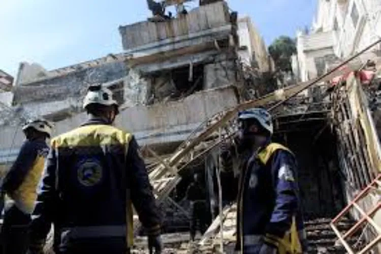 Israel attacks near Syrian Defense Ministry in Damascus