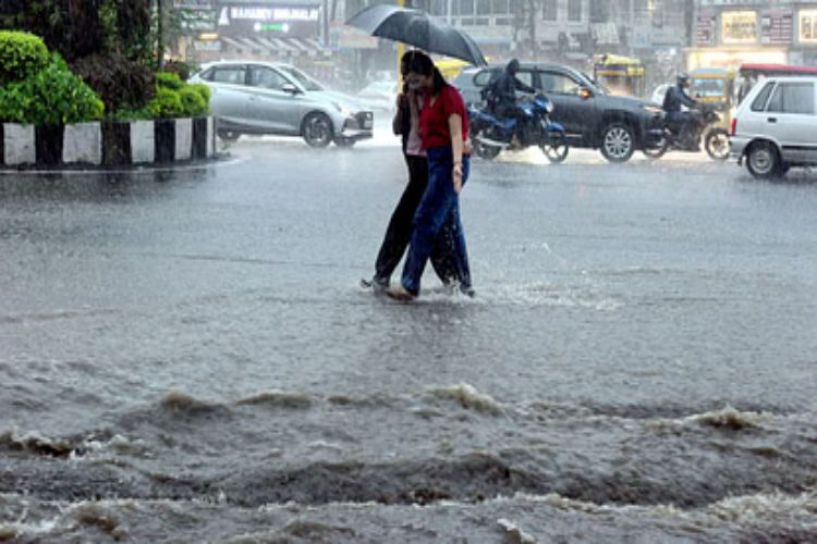 राजस्थान में कई जगह भारी बारिश की चेतावनी