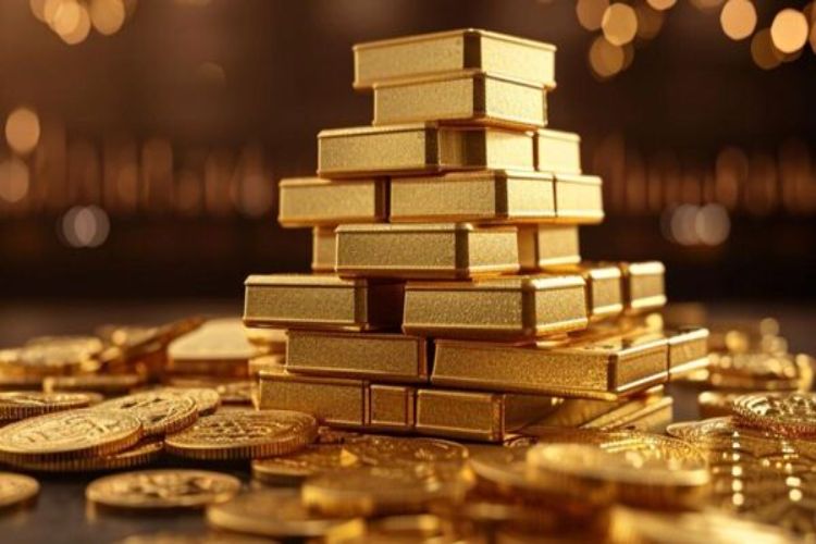 Fall in gold prices in futures market