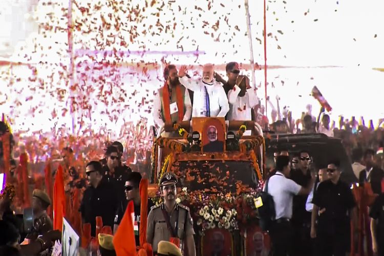 Replica of Ayodhya's Ram temple caught PM Modi's attention in Bihar rally