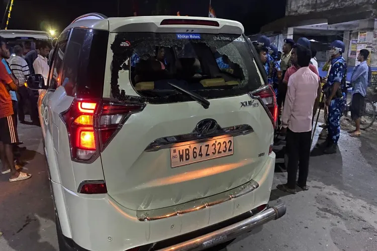 West Bengal: Mob attacks BJP MLA in Cooch Behar, vandalises car