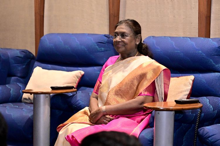 President Murmu watched an Odia film