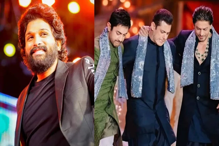 Allu Arjun beats Shahrukh; Salman-Aamir out of top 10, South stars dominate
