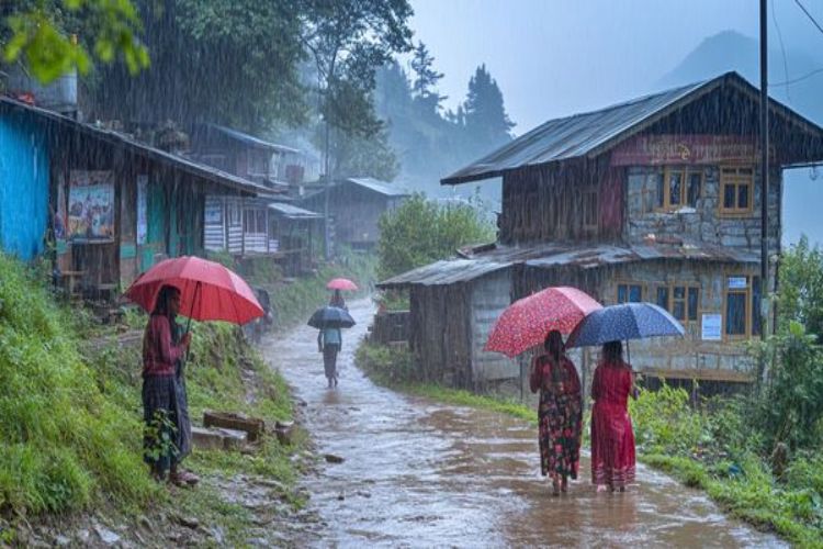 Red alert issued for heavy rains in some parts of Kumaon region in Uttarakhand