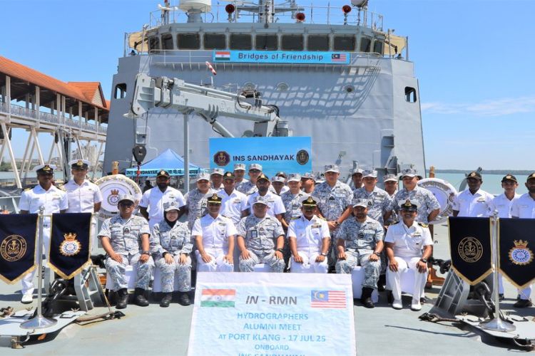 INS Sandhyayak visits Malaysian port to boost marine survey cooperation