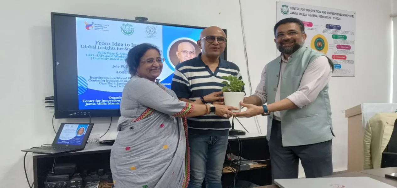 “From Idea to Impact” : Exclusive Expert Talk for Startup Founders at Jamia CIE