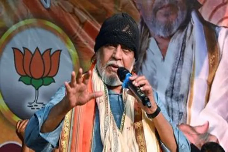 Mithun termed Mamata's statement on migrant labourers as baseless, attacked her appeal to gherao the Election Commission