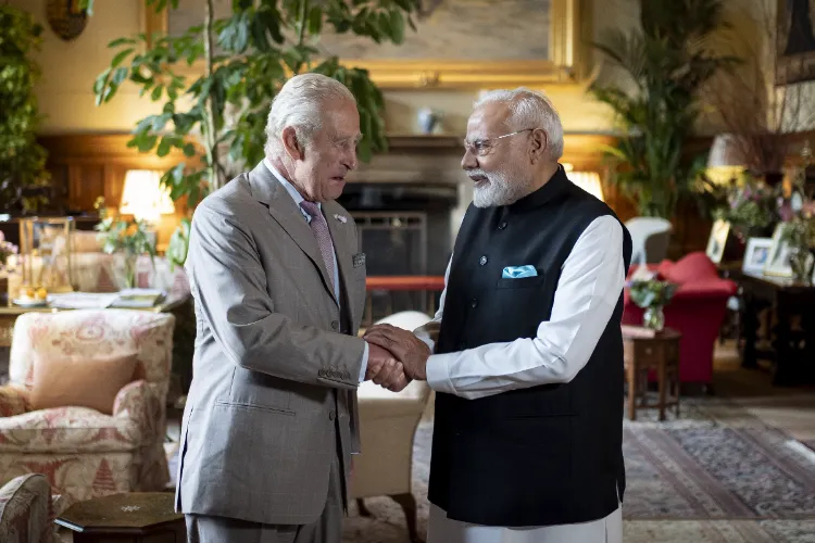 PM Modi presents a sapling to King Charles III under the 'One Tree for Mother' initiative