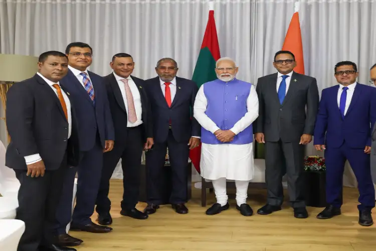 India looks forward to boosting ties with Maldives, committed to support capacity building: PM Modi