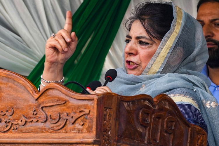 Stop talking about war, adopt the path of dialogue with Pakistan: Mehbooba Mufti tells Centre