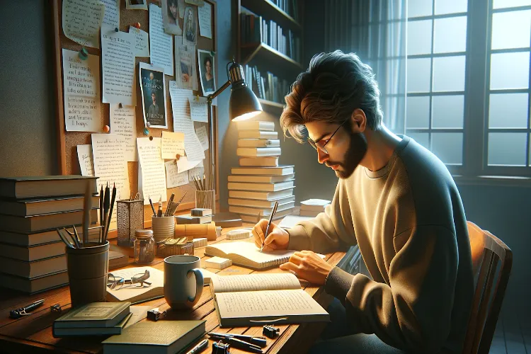 Being a writer is a struggle, not just a fantasy