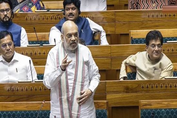 PM Modi praises Shah's 'remarkable' speech in Lok Sabha