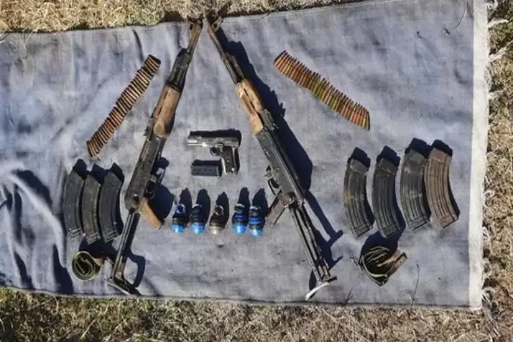 J-K: Terror associate held at Nagrota, three pistols and ammunition recovered