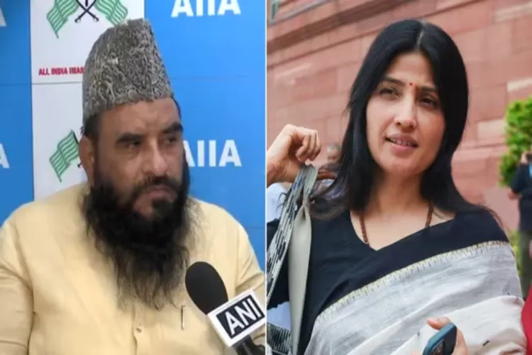 Noida: Fight between SP workers and Maulana during a news channel program, FIR lodged