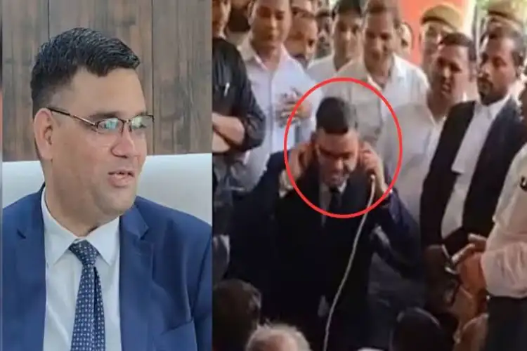 UP SDM Rinku Singh Rahi does sit-ups in front of advocates, know why