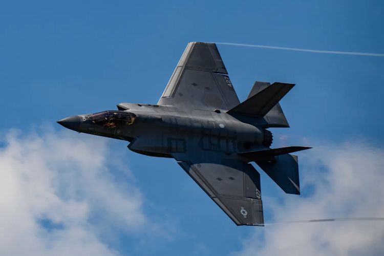 F-35C fighter jet crashes in US, pilot safe