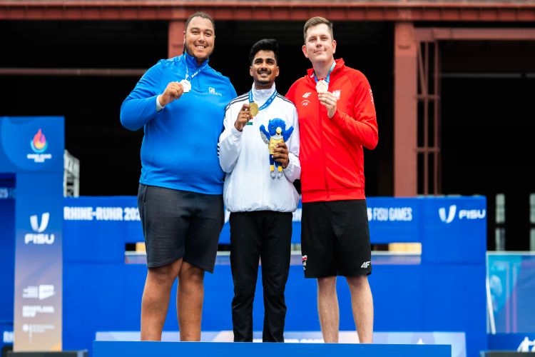 With his first international gold, Sahil Jadhav hopes to represent the country in the World Cup