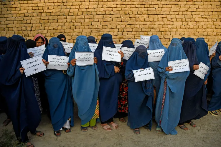 Taliban took away the rights of Afghan women: US report reveals