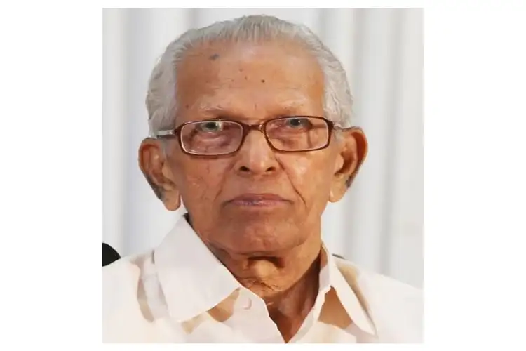 Malayalam writer, scholar and former MLA Prof MK Sanu passes away
