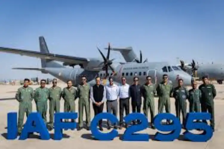 India receives Airbus C-295 military transport aircraft from Spain