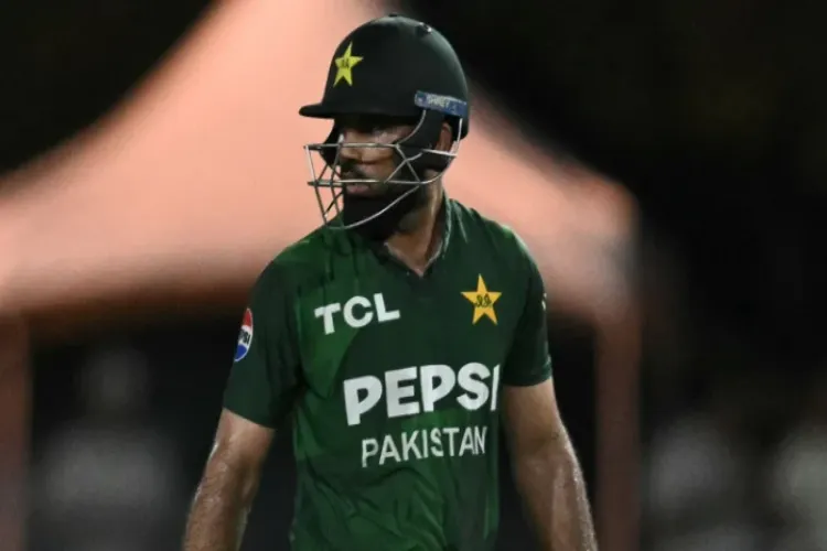 Fakhar Zaman ruled out of West Indies series with hamstring injury