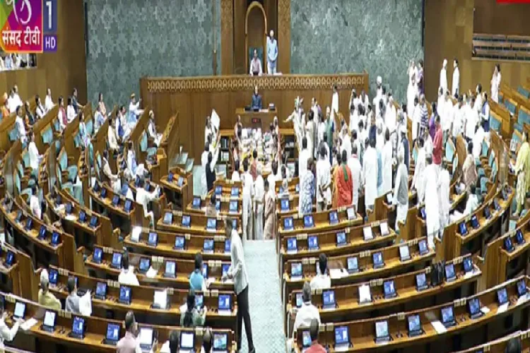 Opposition creates ruckus in Lok Sabha over SIR issue, proceedings adjourned till 2 PM