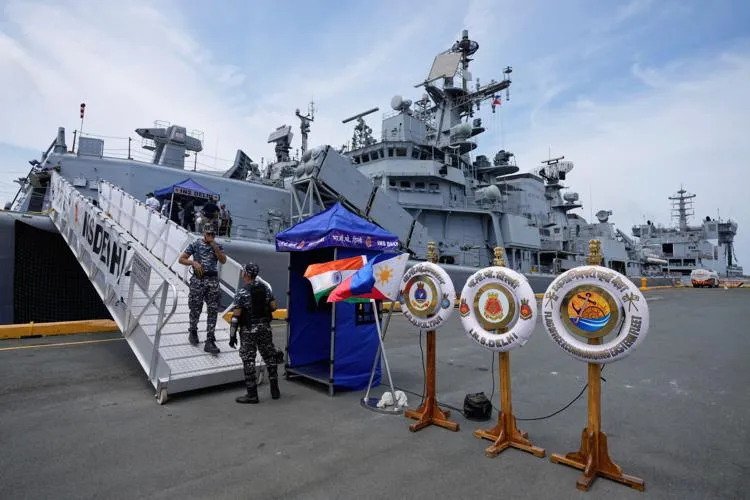 India and Philippines conducted the first joint naval exercise in the South China Sea, China expressed displeasure