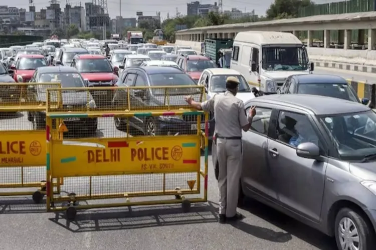 Traffic restrictions imposed in New Delhi on Wednesday evening: Police advisory