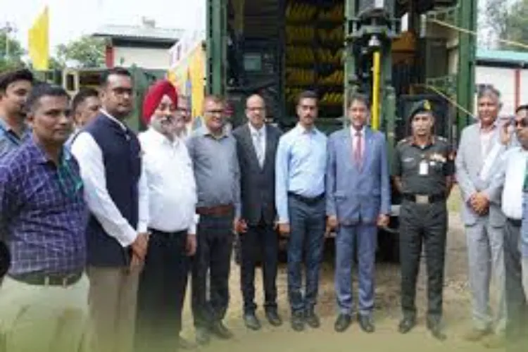 Army inducts advanced mechanical minefield marking equipment to enhance operational capabilities of infantry