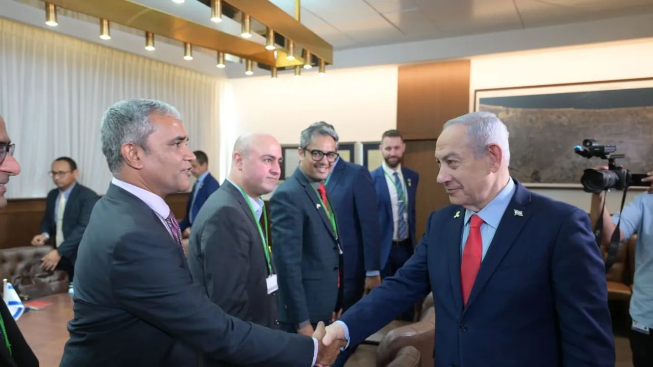 Netanyahu meets Indian ambassador, discusses security and economic cooperation