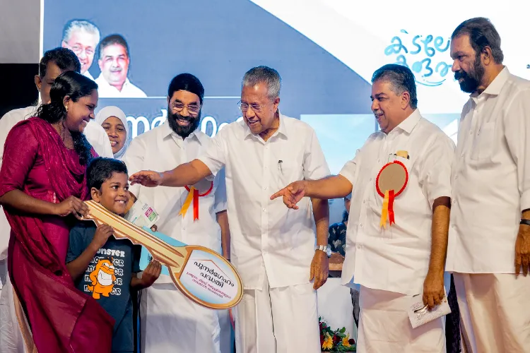 Kerala CM hands over 348 flats for rehabilitation of coastal families affected by sea erosion and development projects