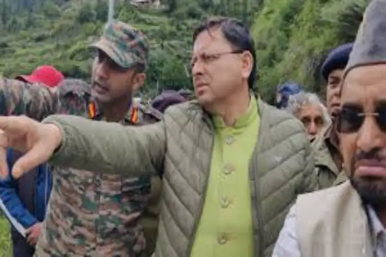 Uttarakhand CM Dhami stays in Uttarkashi for three days, monitors relief work, holds cabinet meeting in disaster zone
