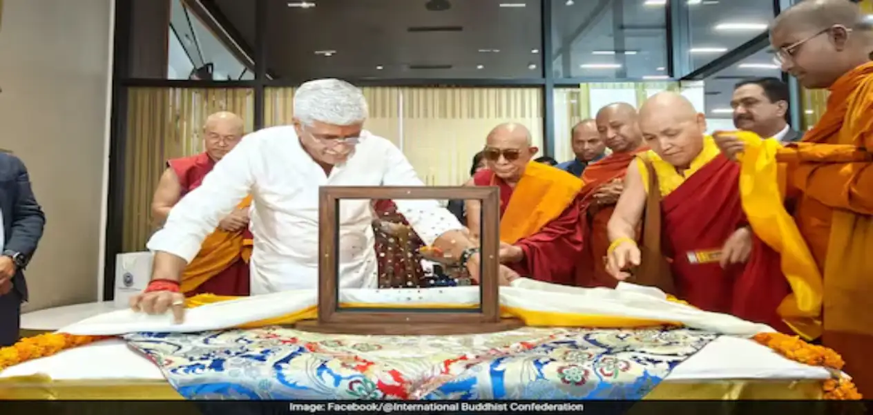 India’s Sacred Buddhist Relics Return After 127 Years