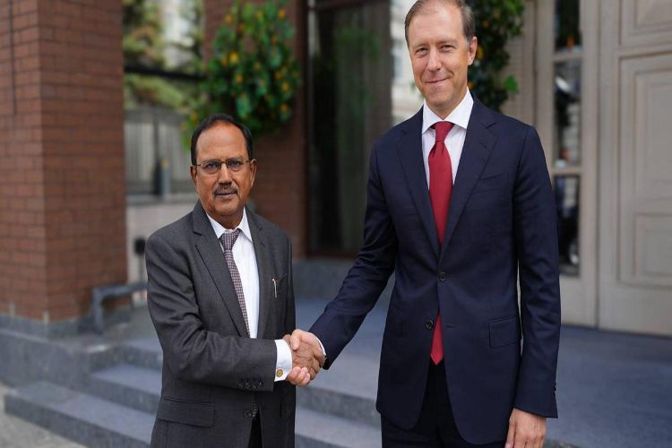 Ajit Doval met Russian First Deputy Prime Minister Denis Manturov