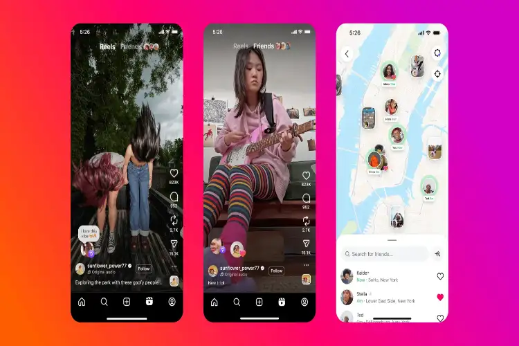 Instagram rolls out new 'Repost', 'Interactive Map', and 'Friend Tab' features