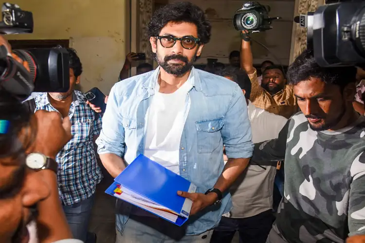 Actor Rana Daggubati appears before ED in money laundering case related to online betting