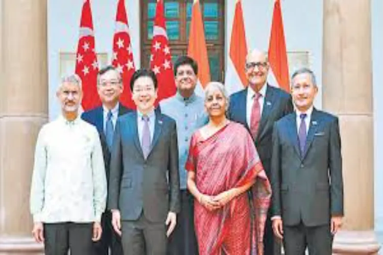 ISMR meeting: Preparations to give new impetus to trade, energy and investment between India and Singapore