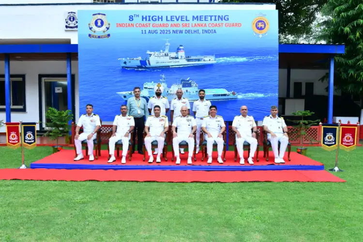 India, Sri Lanka coast guards hold 8th high-level meeting to strengthen maritime cooperation