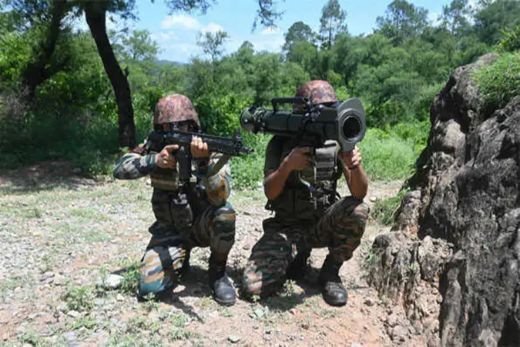 J-K: Indian soldiers display unwavering grit along LoC at Sunderbani
