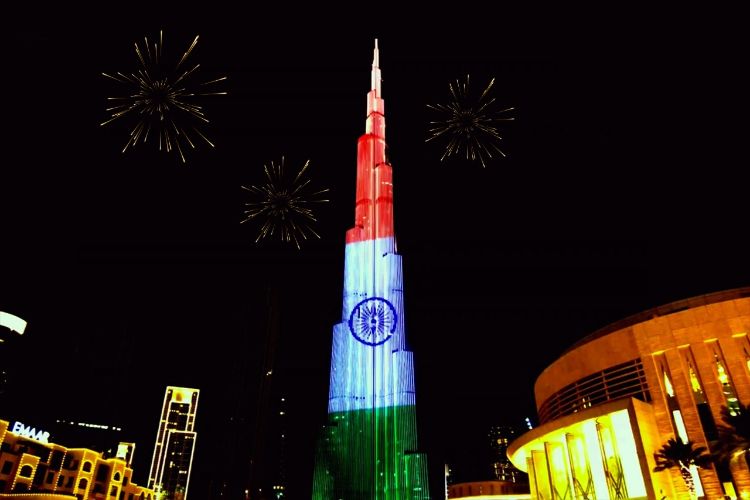 The colors of the tricolor will shine on Burj Khalifa, a special celebration of India's Independence Day in UAE